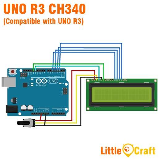 Arduino Uno R3 with ATmega328P CH340G
