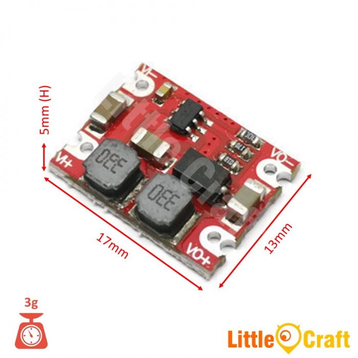 Auto Step Up/Down Buck/Boost DCDC Converter Fix Output 5V