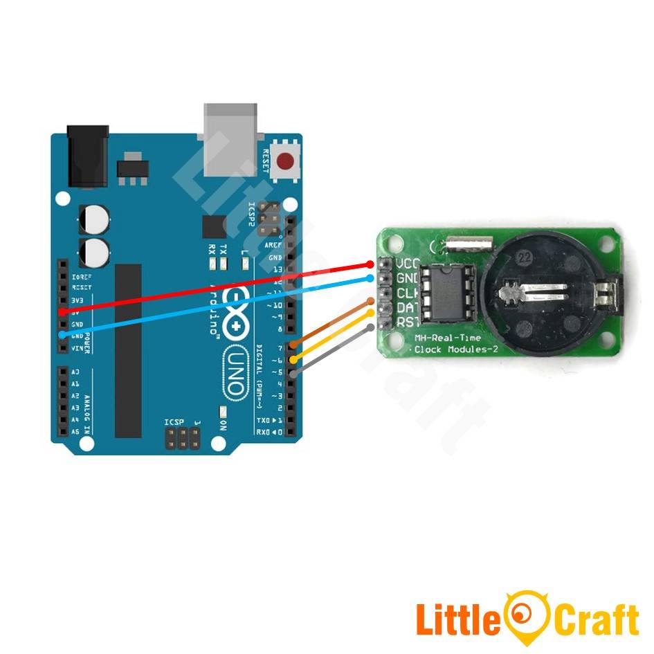 DS1302 RTC Module Interfacing With Arduino For Accurate, 40% OFF