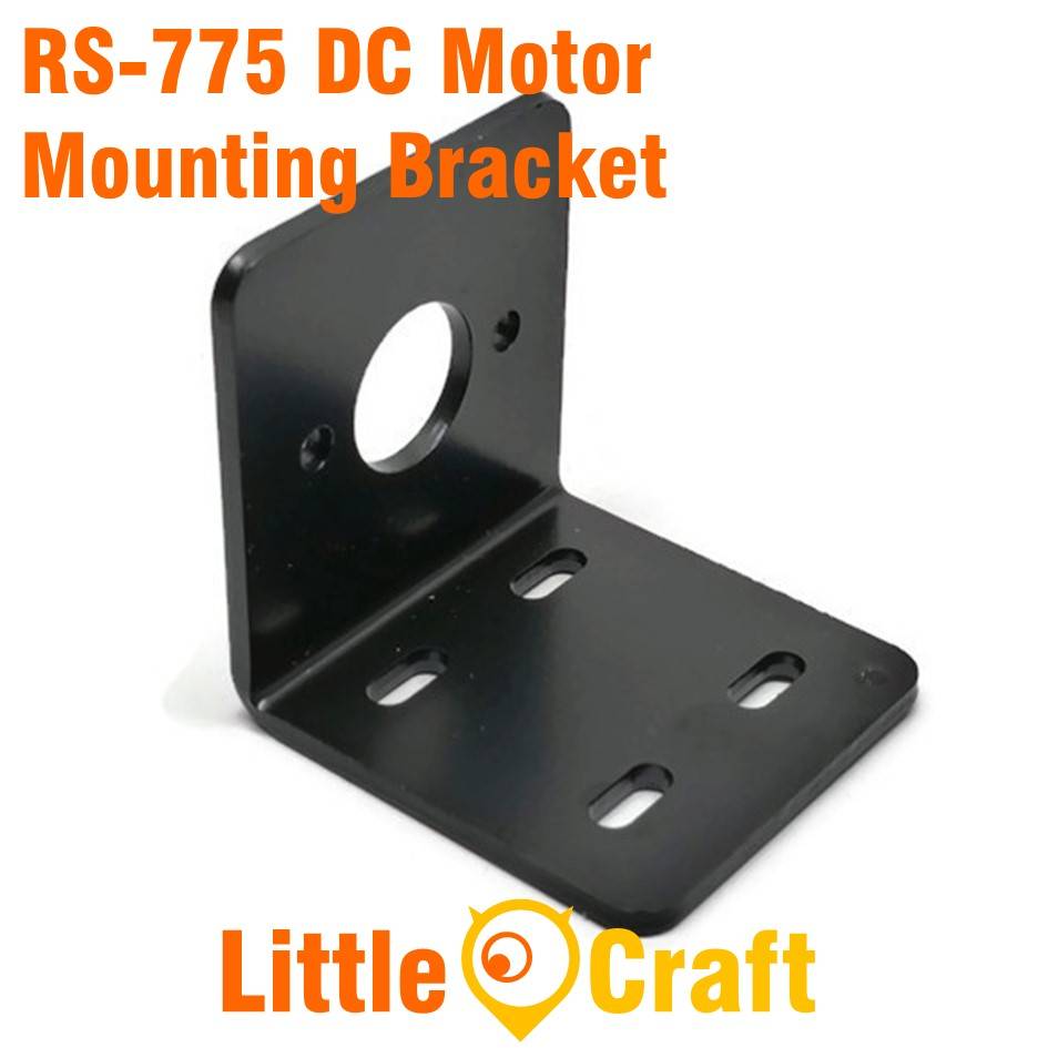 RS775 DC Motor Right Angle Mounting Bracket
