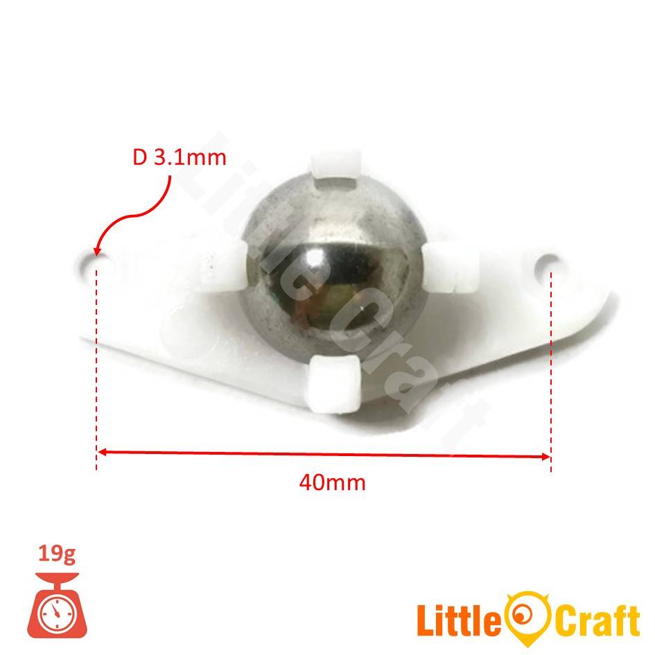 Plastic Swivel Round Ball Caster Wheel