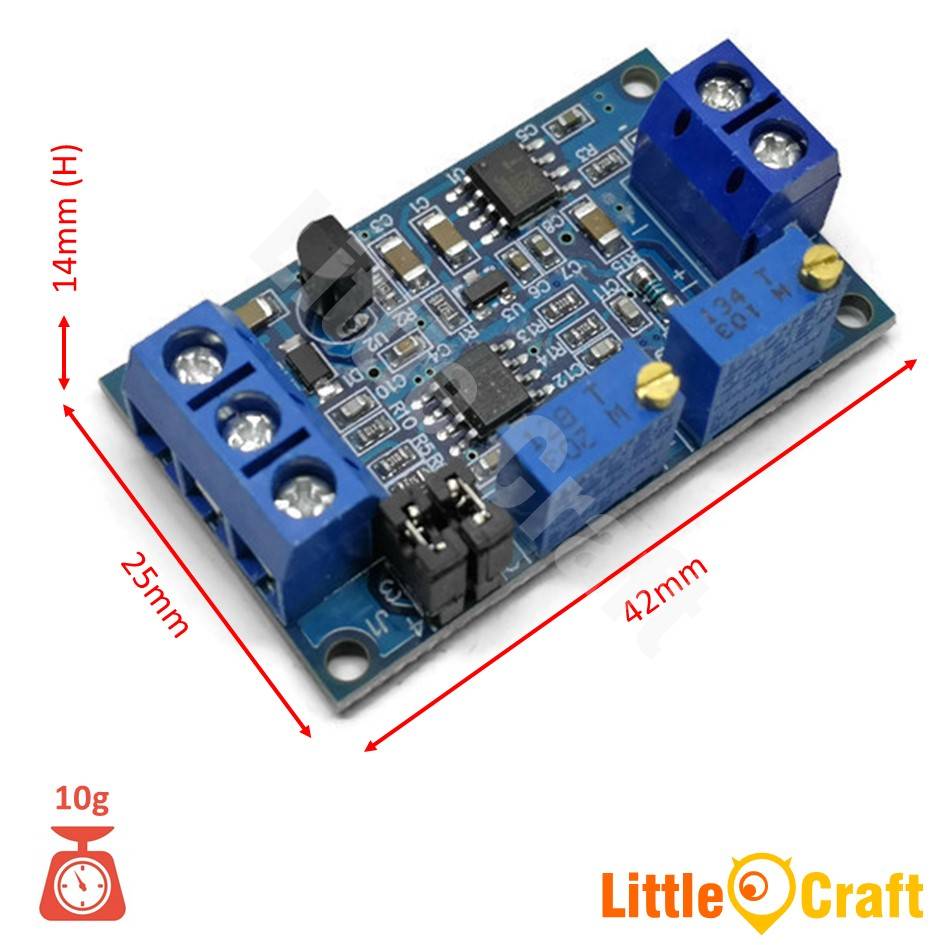 420mA to 03.3V 05V 010V Signal Converter Current to Voltage