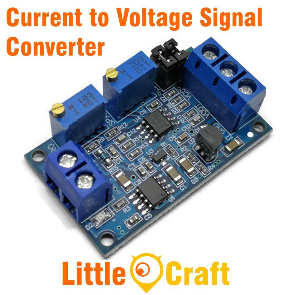 420mA to 03.3V 05V 010V Signal Converter Current to Voltage
