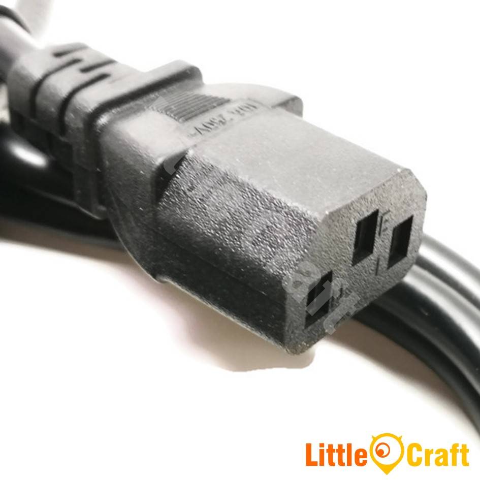 Power Cord 1.5 Meter With Fuse Malaysia Plug