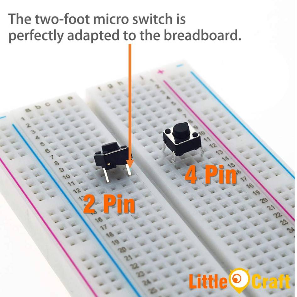 Momentary Tactile Switch Reset Button Tact Switch 6x6