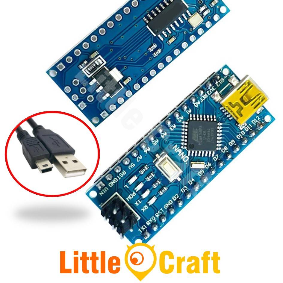 Arduino Nano 3.0 Compatible ATMEGA328P Mini Micro Type C USB