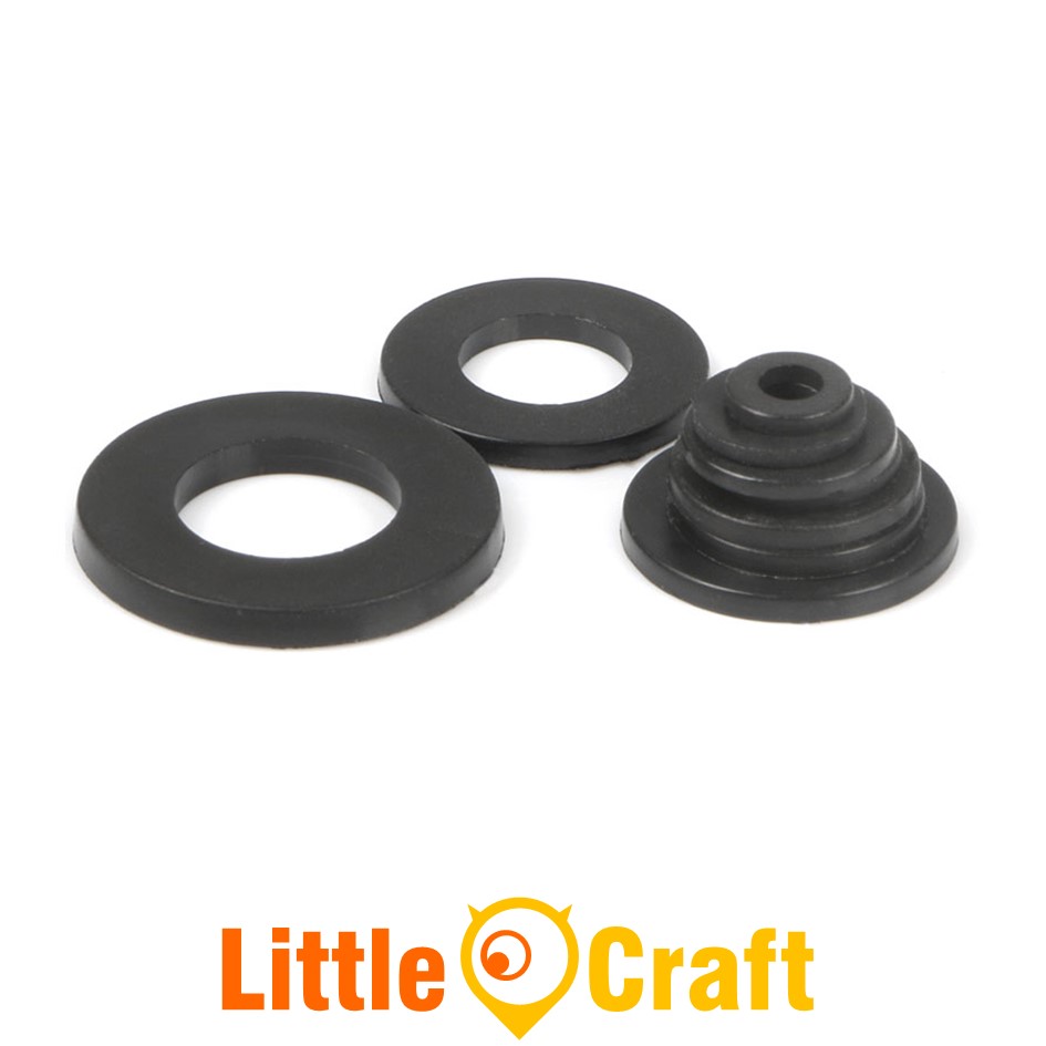 Nylon Flat Washer M3 M4 M5 M6 Black