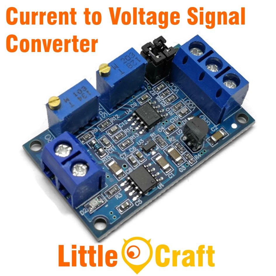 420mA to 03.3V 05V 010V Signal Converter Current to Voltage