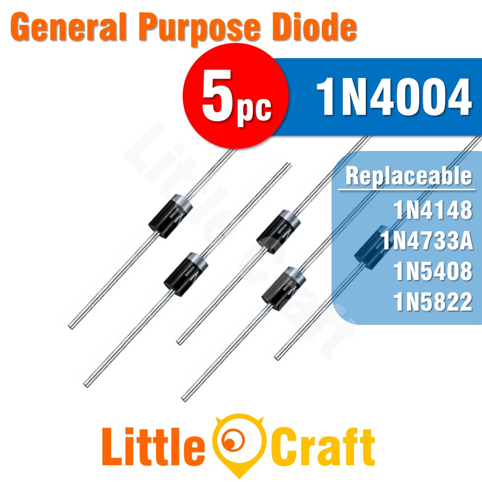 5pcs 1N4004 Diode General Purpose